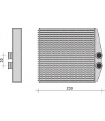 MAGNETI MARELLI - 350218283000 - BR283 Радиатор печки Opel/Saab 03-